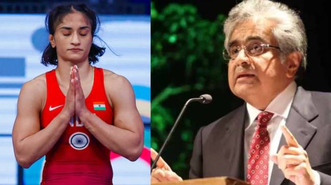 Harish Salve Vinesh Phogat Harish Salve Vinesh Phogat