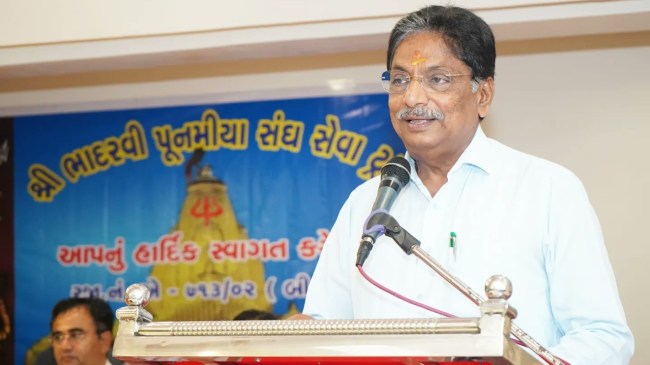 Health Minister Rishikesh Patel