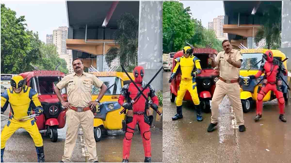 मुंबई के पुलिसकर्मी ने मार्बल सुपर हीरोज के साथ किया 'सुपर से ऊपर' डांस, मिनटों में वायरल हुआ वीडियो, आपने देखा?