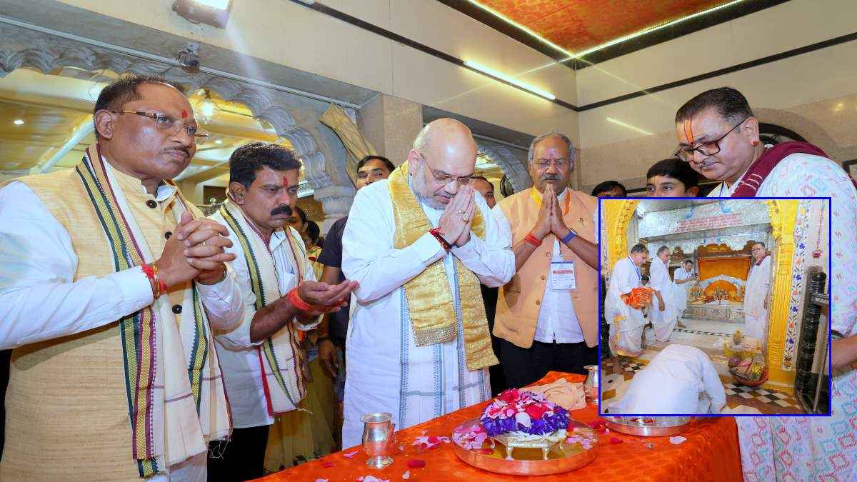 Home Minister Amit Shah Chhattisgarh Visit