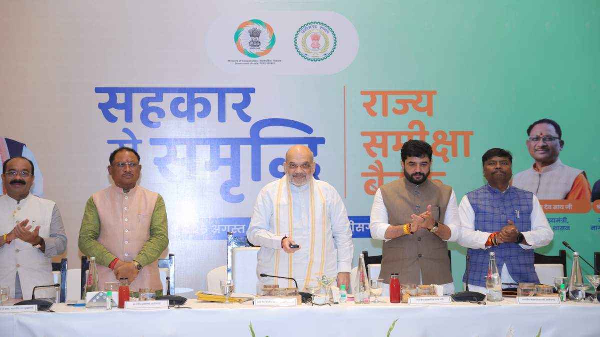 Home Minister Amit Shah in Chhattisgarh