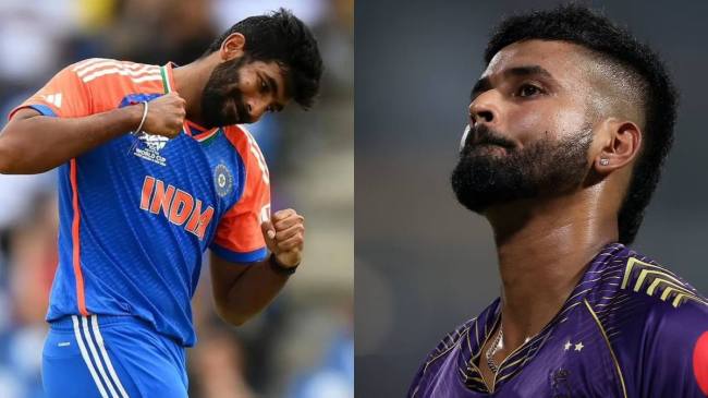 Jasprit Bumrah Shreyas Iyer Jasprit Bumrah Shreyas Iyer