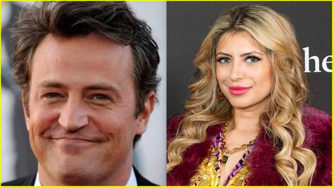 Jasveen Sangha, Matthew Perry Jasveen Sangha, Matthew Perry