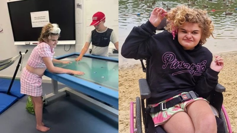 Karen Tilley, disabled daughter, Josselinm, rare genetic condition,