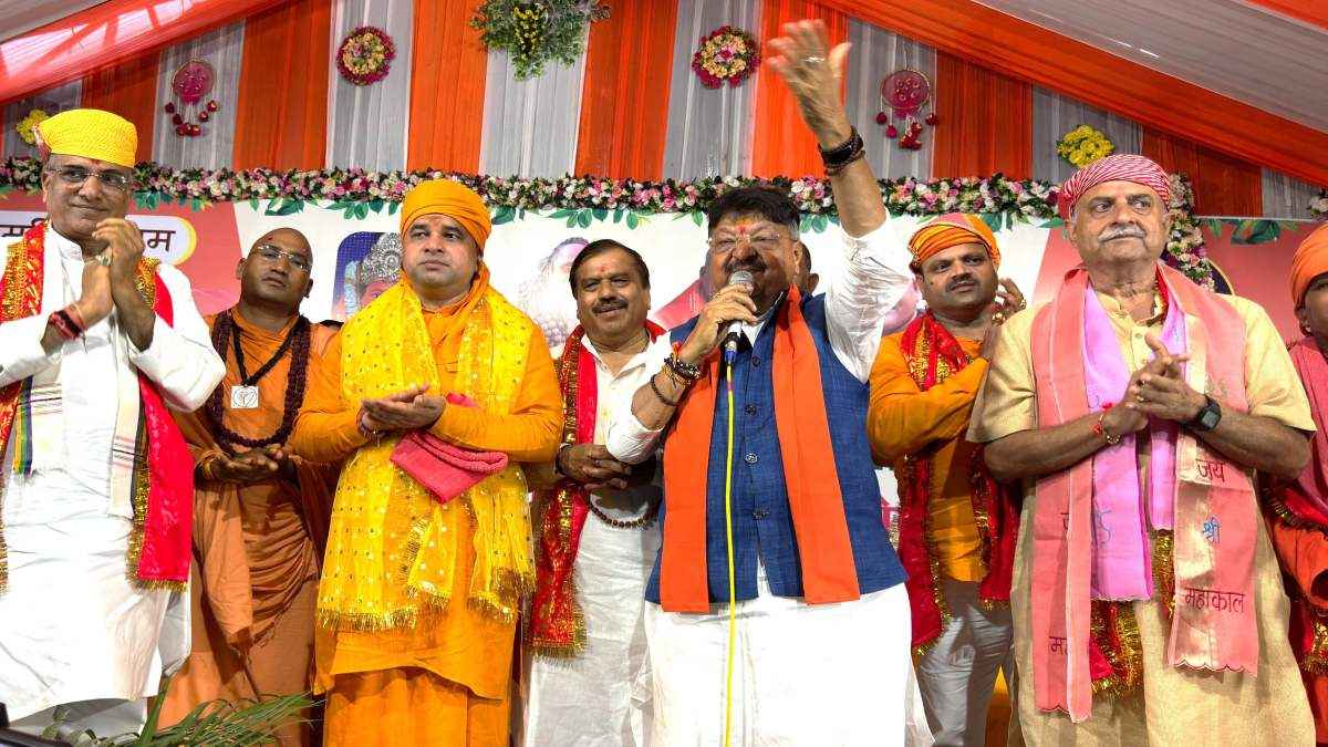 MP Cabinet Minister Kailash Vijayvargiya in Ratlam