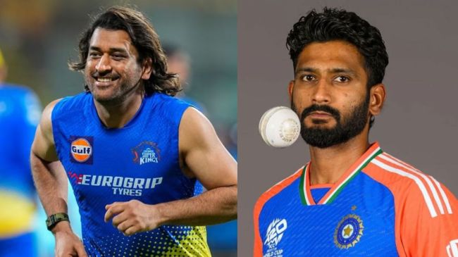 MS Dhoni-Khaleel Ahmad