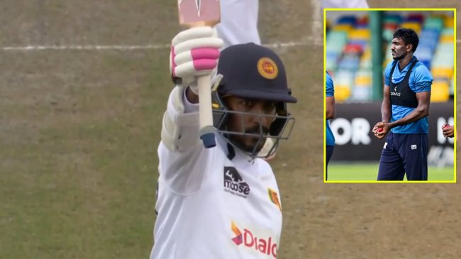 Milan Rathnayake Test Debut