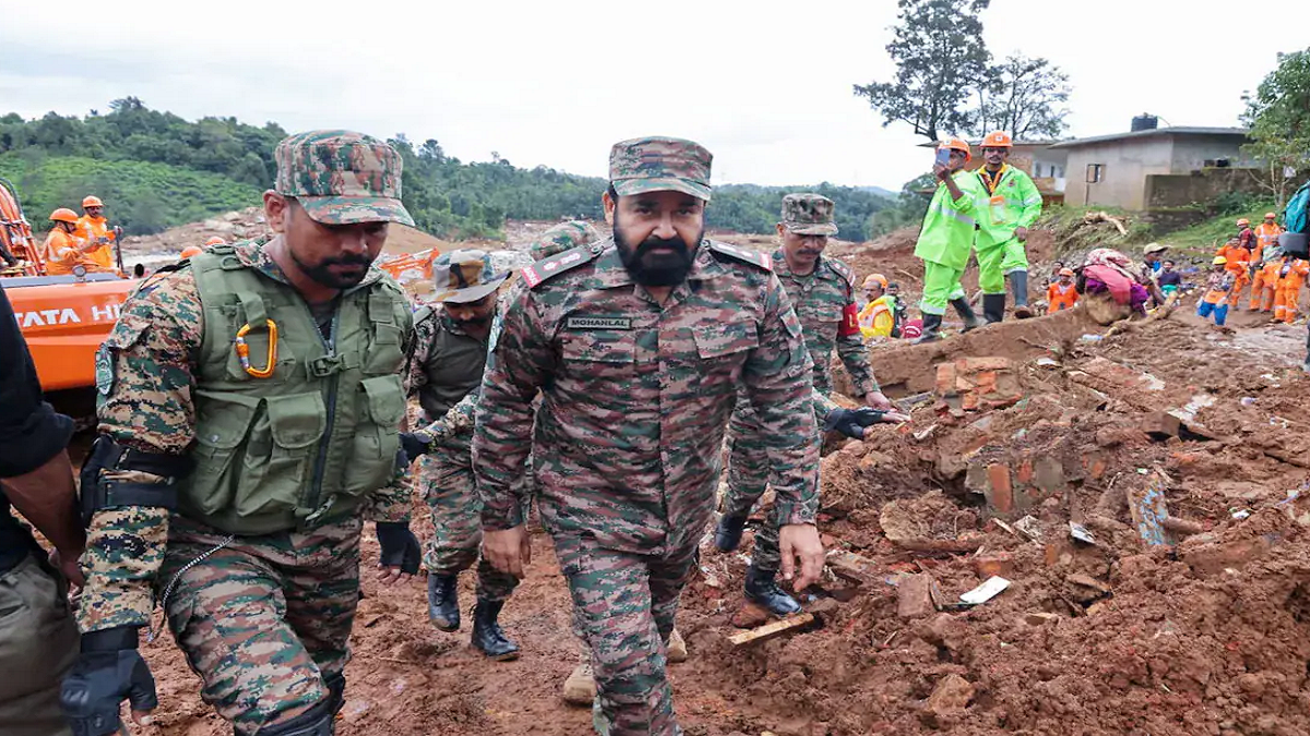 Actor Mohanlal.