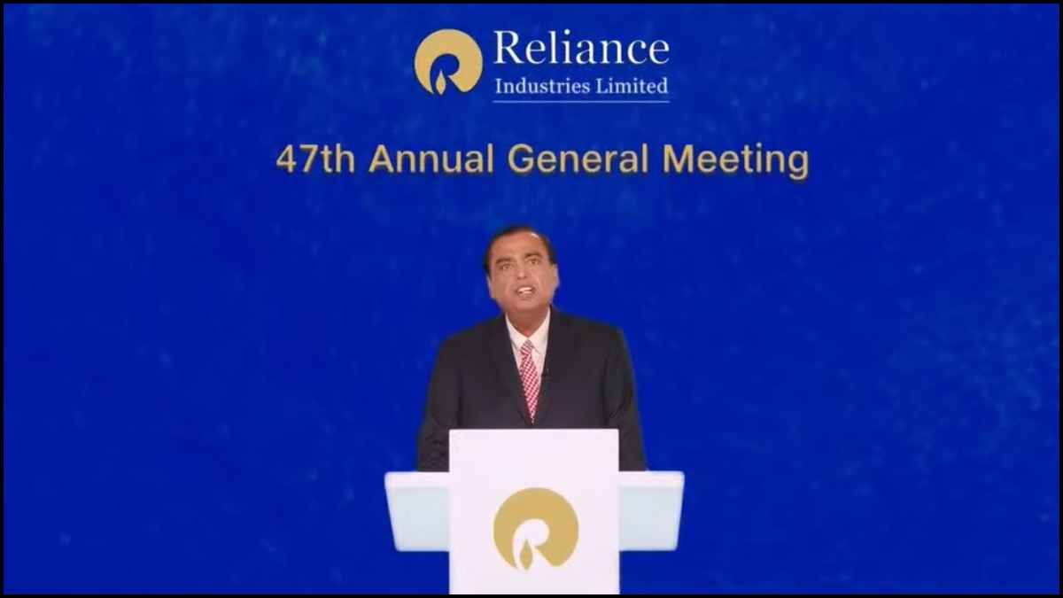 'हमारा बिजनेस प्रॉफिट कमाने का नहीं, देश को समृद्ध बनाने का', AGM में मुकेश अंबानी के संबोधन की बड़ी बातें