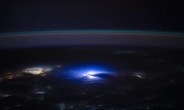 Lightning Over India at night