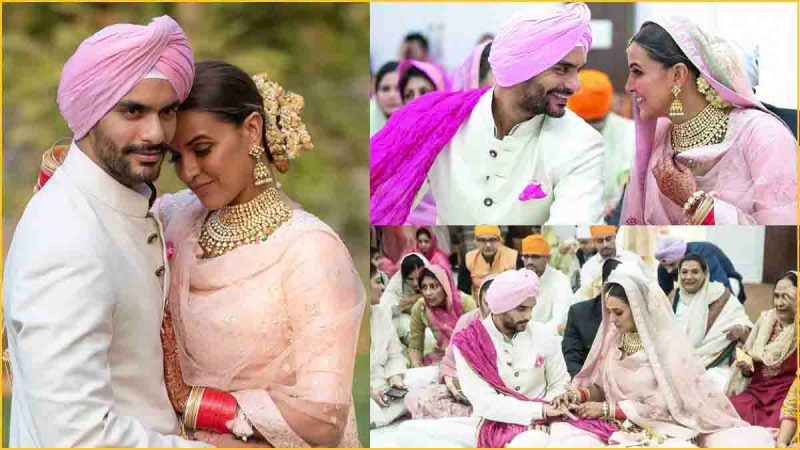 Neha Dhupia Secret Wedding