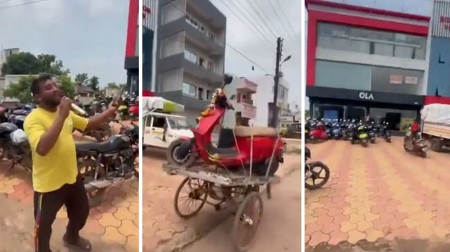 Ola Scooter Viral Video