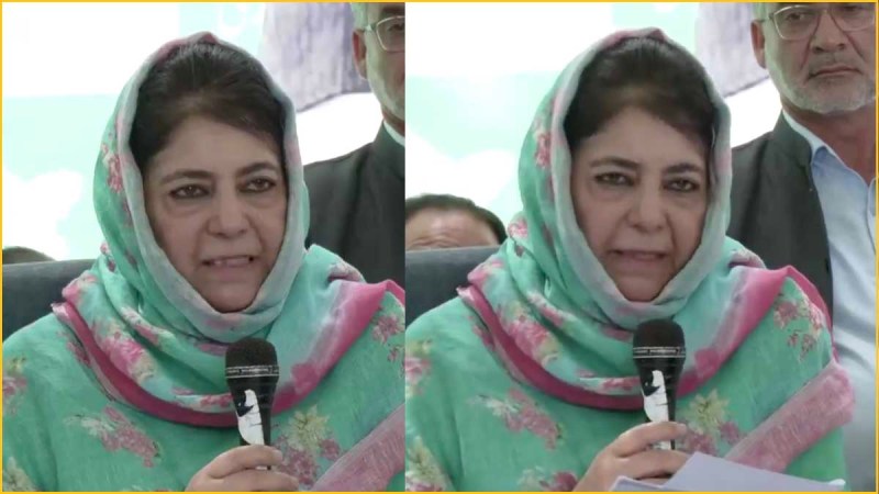 PDP chief Mehbooba Mufti PDP chief Mehbooba Mufti