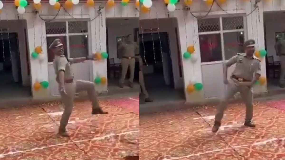 Policeman Dance Video Viral