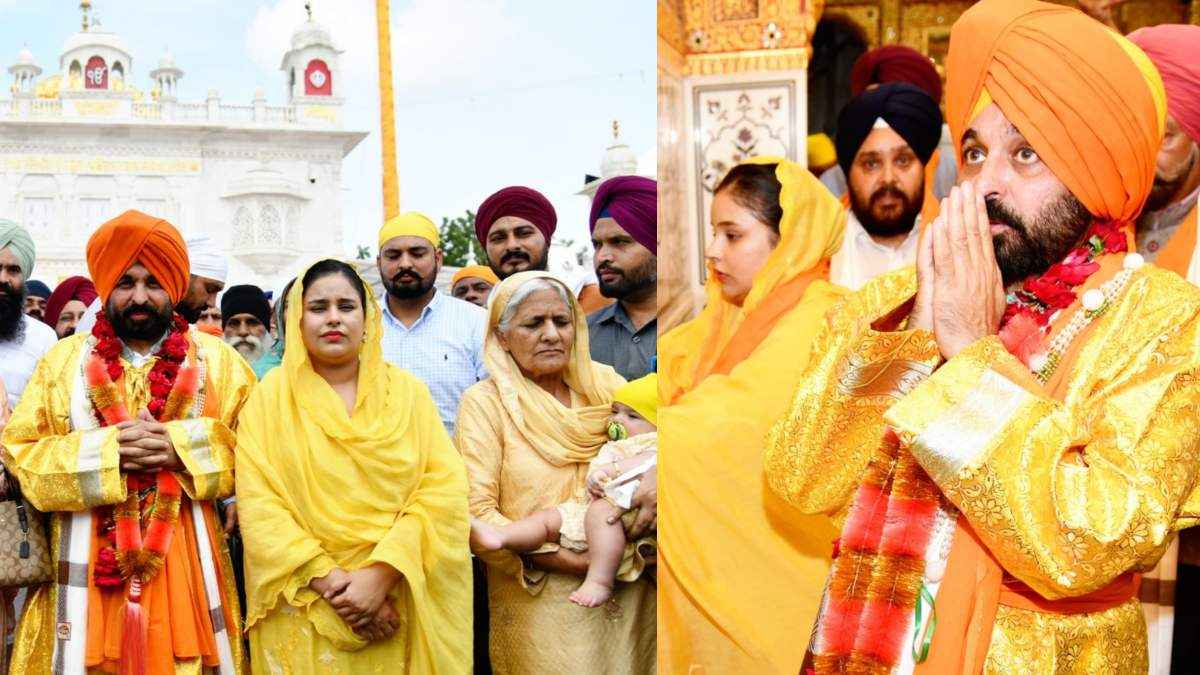 Punjab CM Bhagwant Mann Visit Nanded Takht Huzur Sahib