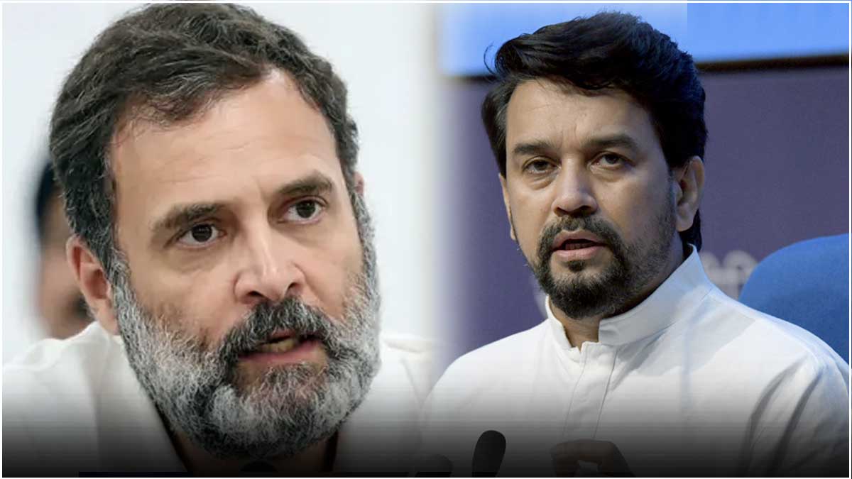 Rahul Gandhi Anurag Thakur