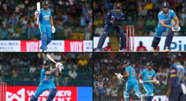 Rohit Sharma रोहित को छोड़ कोई भी बल्लेबाज कुछ खास नहीं कर पाया।