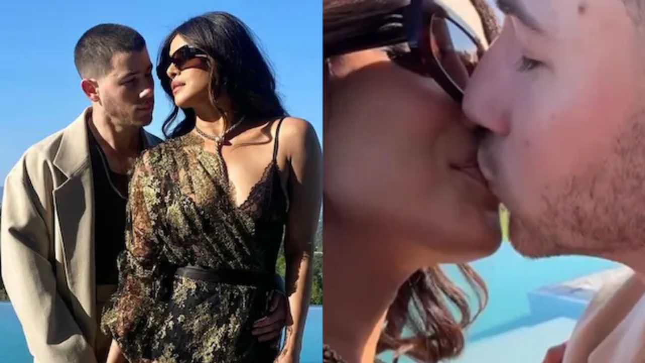 Priyanka Chopra Nick Jonas LipLock