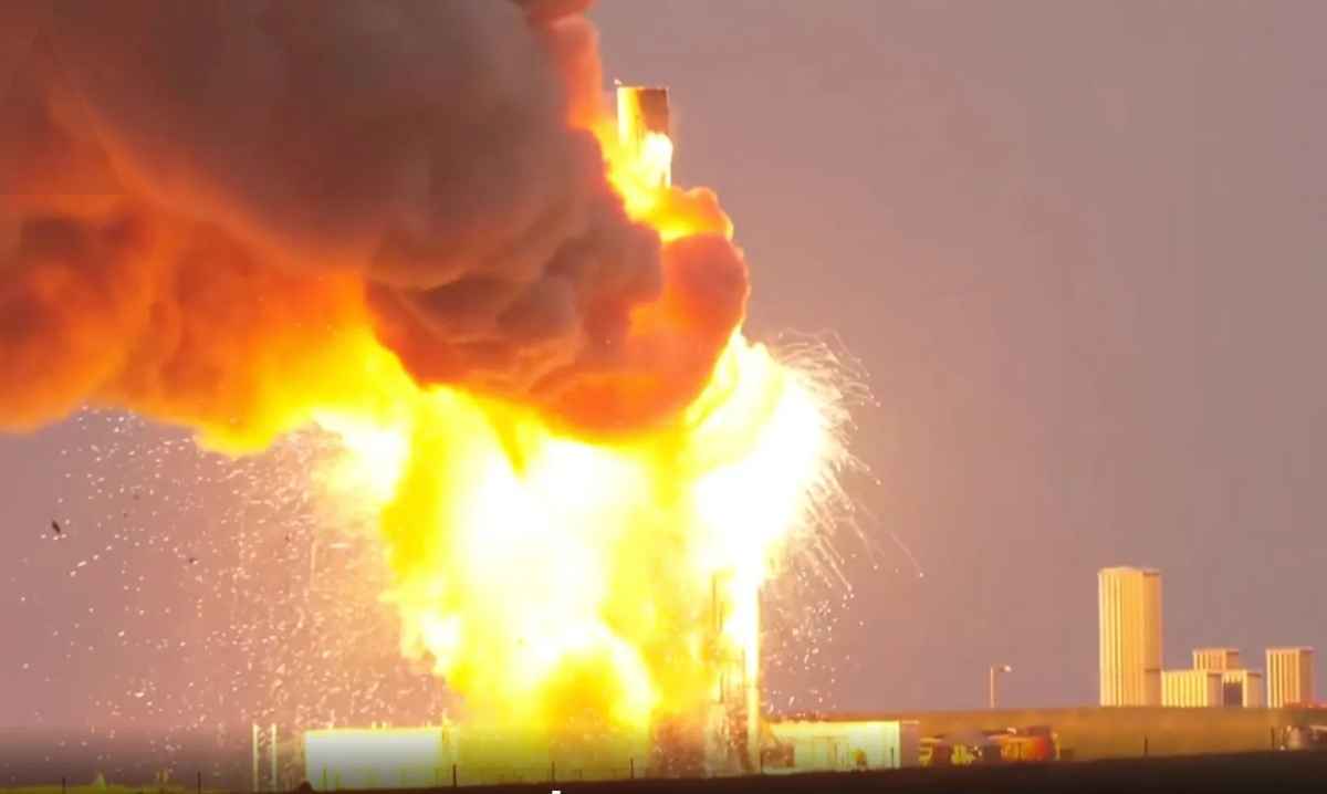 Saxward Spaceport Explosion