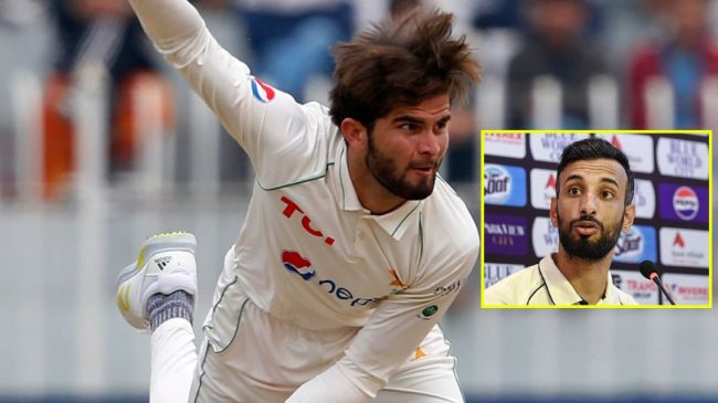 Shaheen Afridi Shan Masood Shaheen Afridi Shan Masood