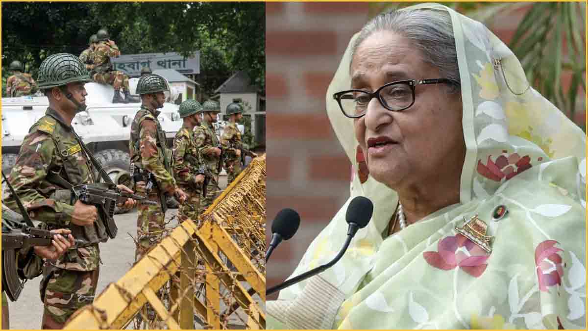 Sheikh Hasina landed Hindon airbase, Delhi police, Chanakyapuri, Bangladesh High Commission