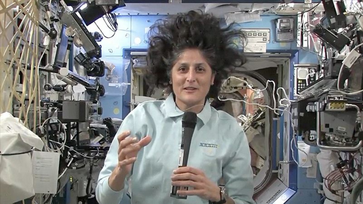 Sunita Williams In Space