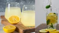 Benefits of drinking lemon water