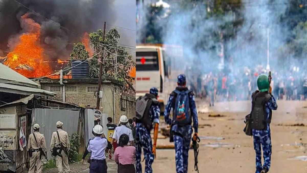 मणिपुर हिंसा में ड्रोन बम की एंट्री, अलग कुकीलैंड की मांग, फिर भड़की हिंसा में 2 की मौत