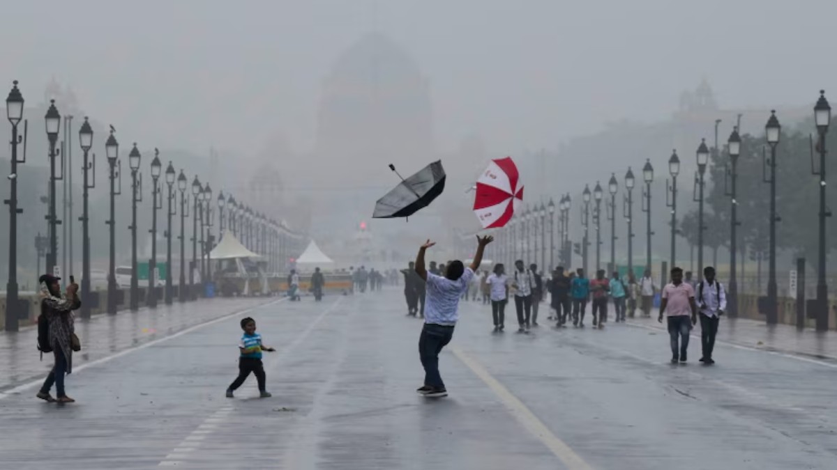 Today Weather Forecast Delhi Rain Alert