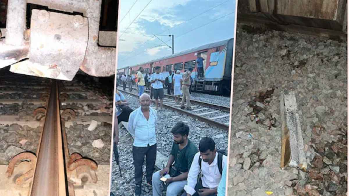 जोरदार टक्कर, पटरी उखड़ी, क्लिप टूटे...साबरमती ट्रेन हादसे की पहली जांच में क्या-क्या आया सामने?