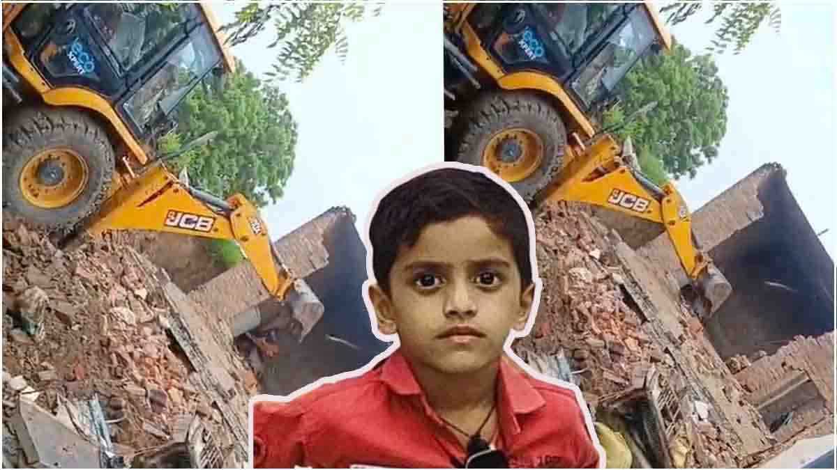 सिलेंडर फटा और जिंदा जल गए मां-बेटा; बाप-बेटी पहुंचे अस्पताल; UP के जालौन में छत गिरने से हादसा