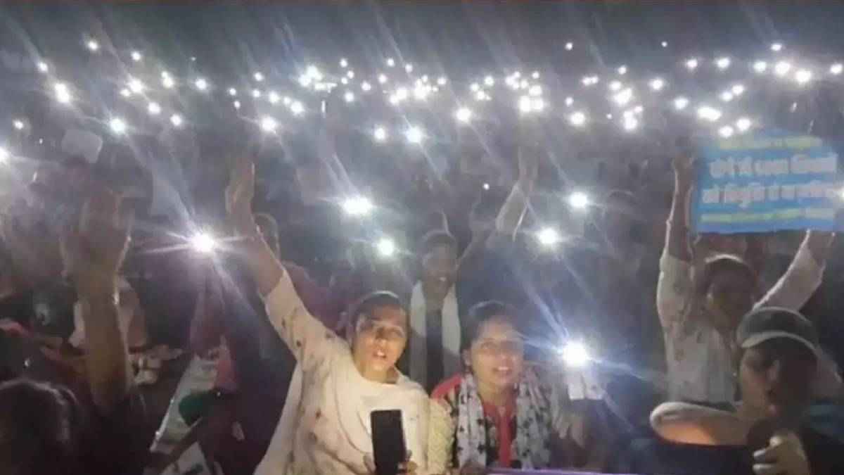 UP Teachers Recruitment Protest for 69000 posts