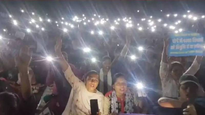UP Teachers Recruitment Protest for 69000 posts