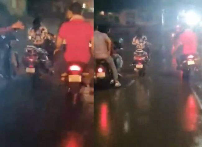 рдЖрдЧрд░рд╛ рдореЗрдВ рд▓рдбрд╝рдХрд┐рдпреЛрдВ рдХрд╛ рдмрд╛рд╣рд░ рдирд┐рдХрд▓рдирд╛ рд╣реБрдЖ рдореБрд╢реНрдХрд┐рд▓, рдордирдЪрд▓реЛрдВ рдиреЗ рд╕реНрдХреВрдЯреА рд╕рд╡рд╛рд░ рдпреБрд╡рддреА рдХрд╛ рдХрдИ KM рддрдХ рдХрд┐рдпрд╛ рдкреАрдЫрд╛, рджреЗрдЦрд┐рдП VIDEO Viral Video