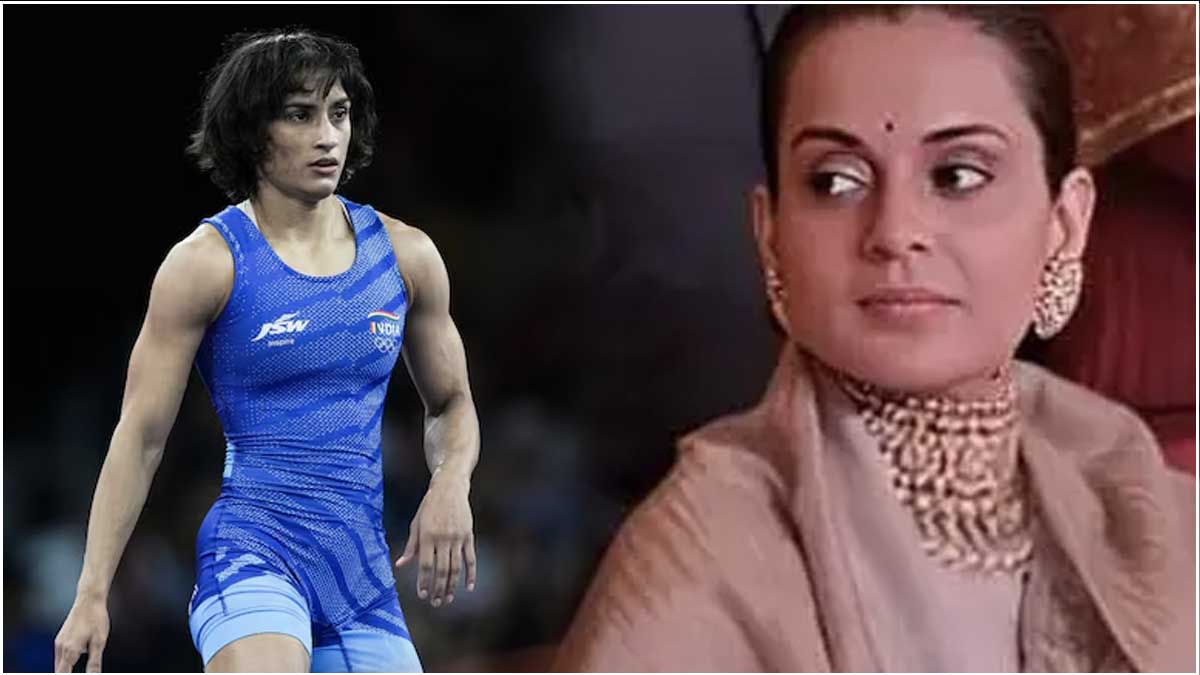 Kangana Ranaut On Vinesh Phogat