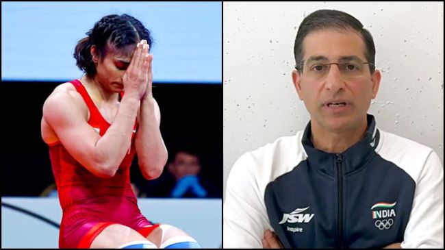 Vinesh Phogat And Dr Dinshaw Pardiwala Vinesh Phogat And Dr Dinshaw Pardiwala