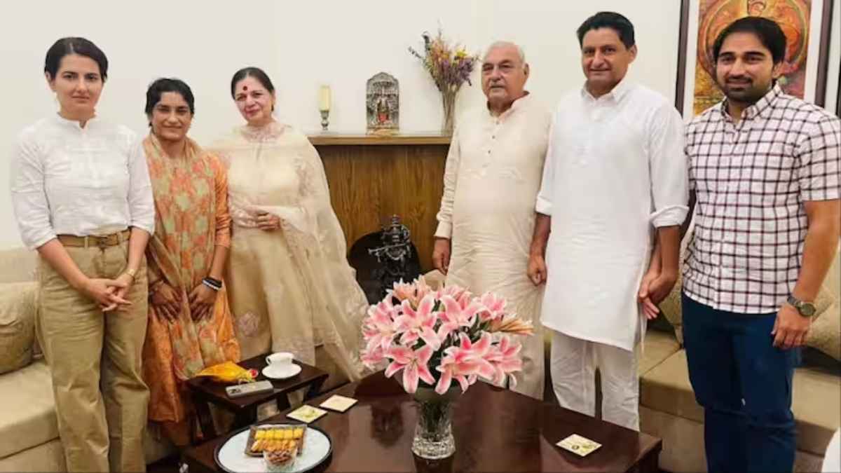 क्या विनेश फोगाट कांग्रेस जाॅइन करने वाली हैं? सवाल पर क्या बोले भूपेंद्र सिंह हुड्डा