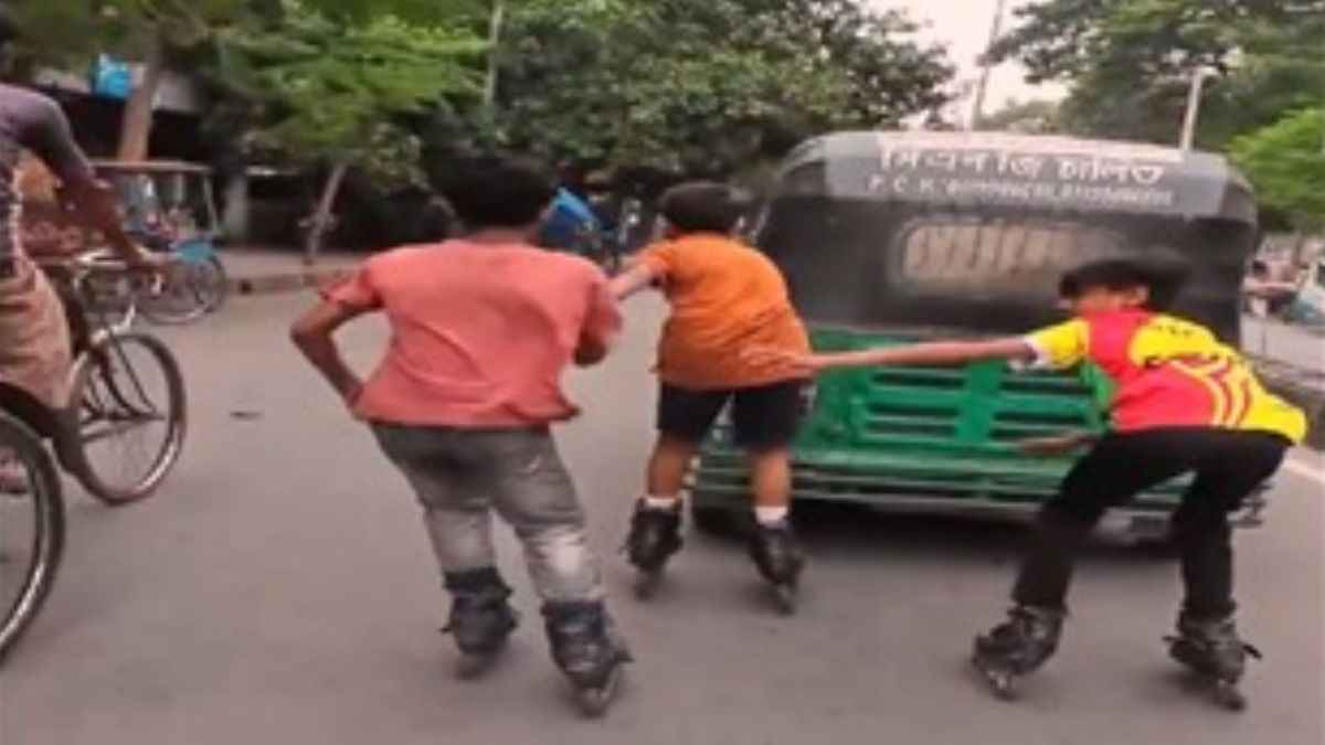 Viral video Auto Rickshaw