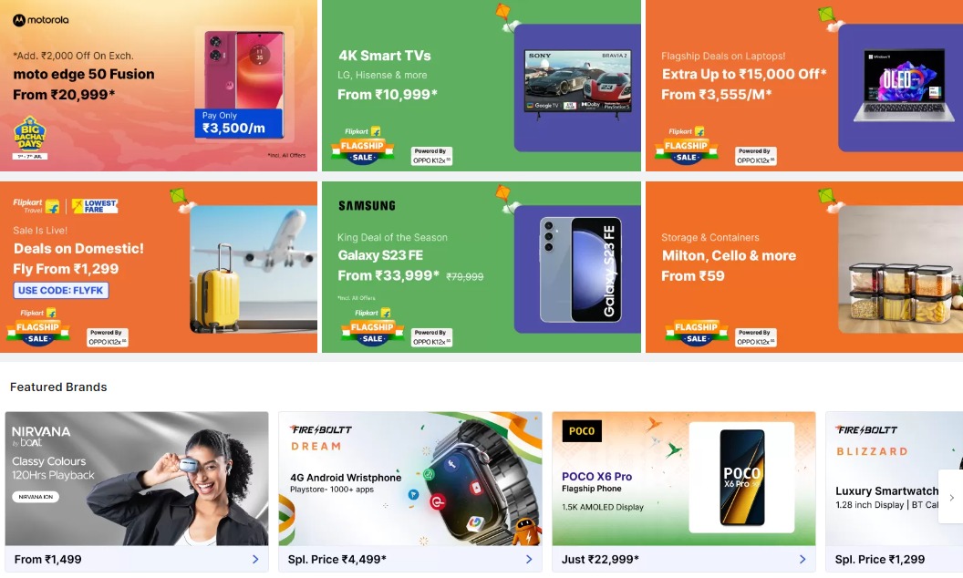 Flipkart Flagship Sale