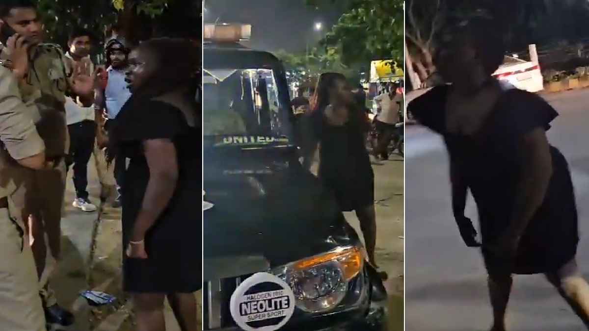 Video: टल्ली युवती का हाई वोल्टेज ड्रामा, पुलिस वालों के साथ की अभद्रता और गाली गलौज