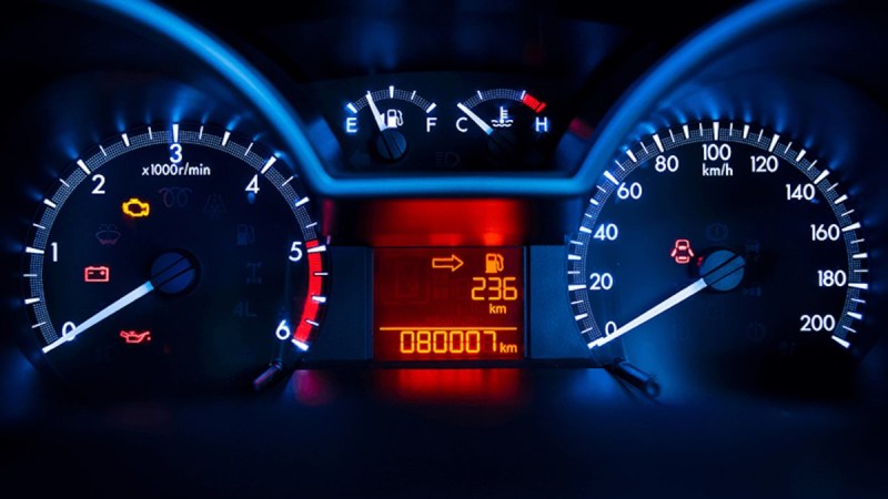 car dashboard symbols