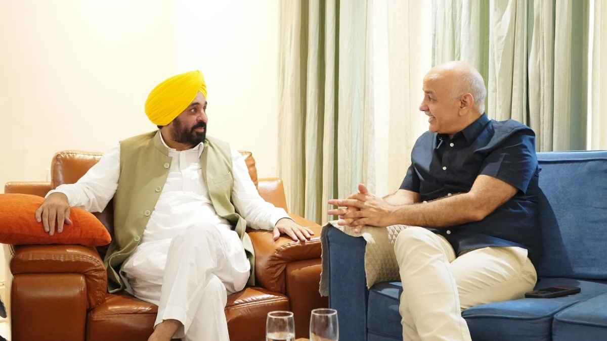 दिल्ली में मनीष सिसोदिया से मिले पंजाब के मुख्यमंत्री भगवंत मान, विधानसभा चुनाव समेत कई मुद्दों पर चर्चा