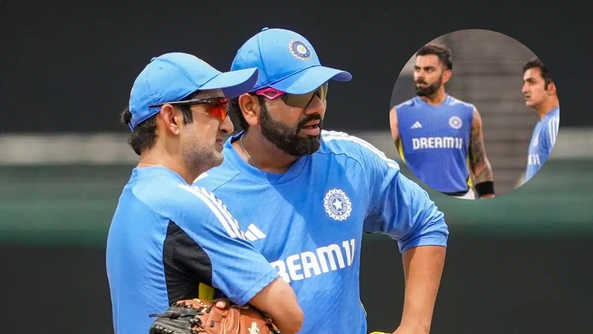 gautam gambhir and rohit sharma