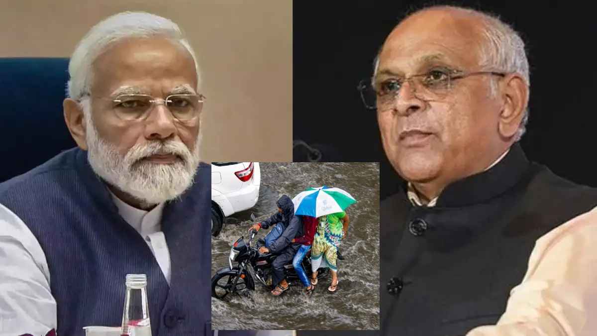 heavy rain situation in gujarat