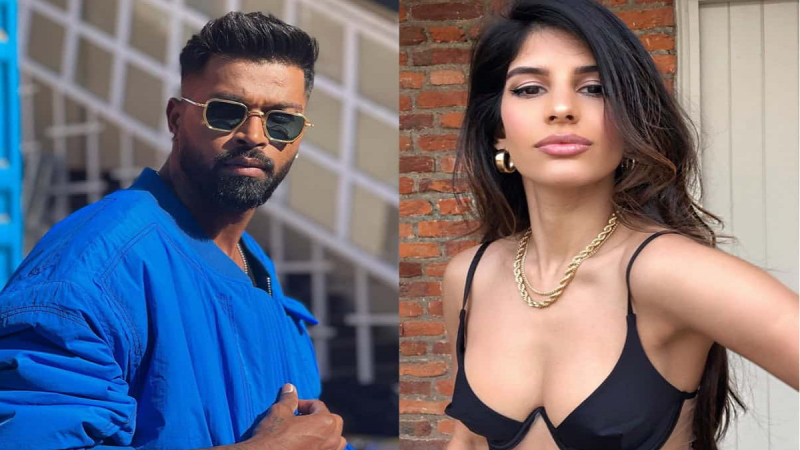 Jasmin Walia And Hardik Pandya