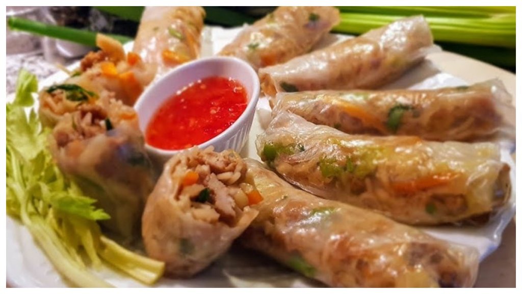 rice paper momos