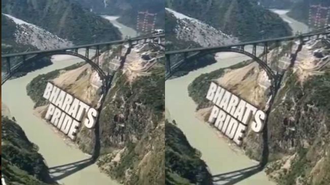 world highest rail bridge chenab world highest rail bridge chenab