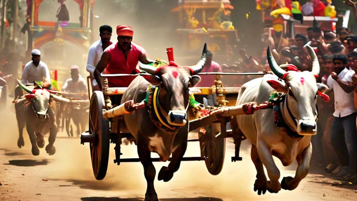 bullock cart race