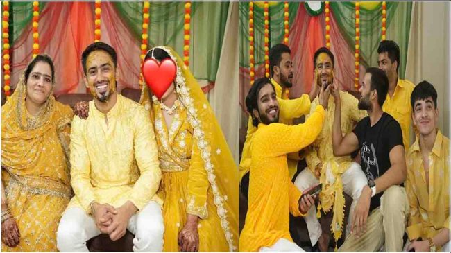 Adnaan Shaikh Haldi Ceremony