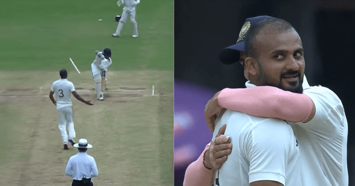 आकाशदीप की घातक इनस्विंगर ने उड़ाए होश, बेबस हुए मुशीर-पंत जैसे विस्फोटक बल्लेबाज